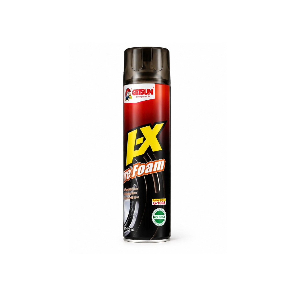 Tire Foam Cleaner 650ml | Tire Shine Spray | Instant Tire Cleaner & Protectant for Cars & SUVs