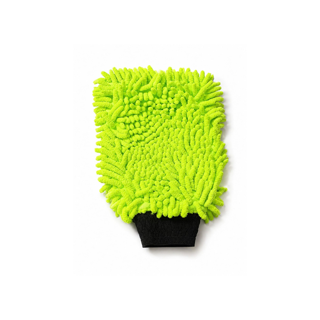 Premium Microfiber Wash Mitt | Scratch-Free Car Wash Glove | Dual-Sided Microfiber Cleaning Mitt