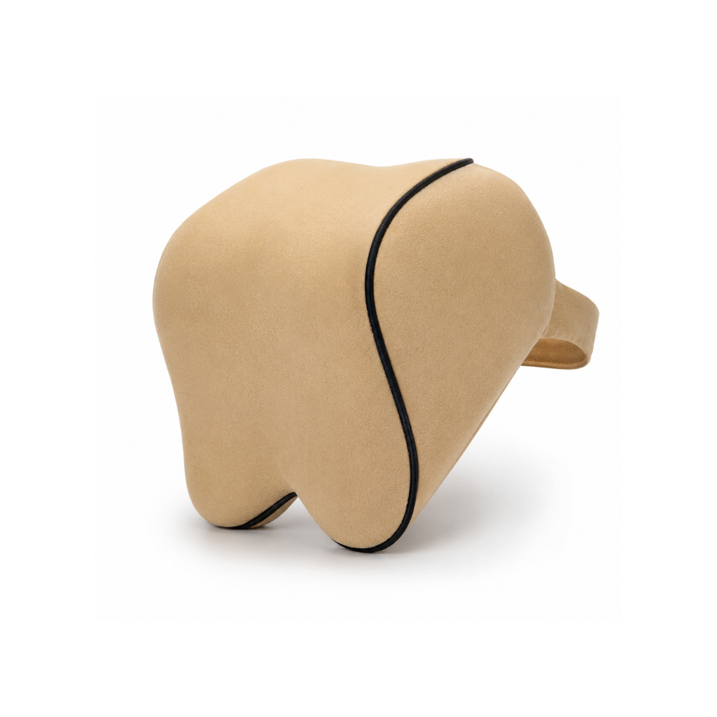 KENCO Memory Foam Car Neck Pillow | Ergonomic Headrest Cushion | Universal Neck Support for Cars