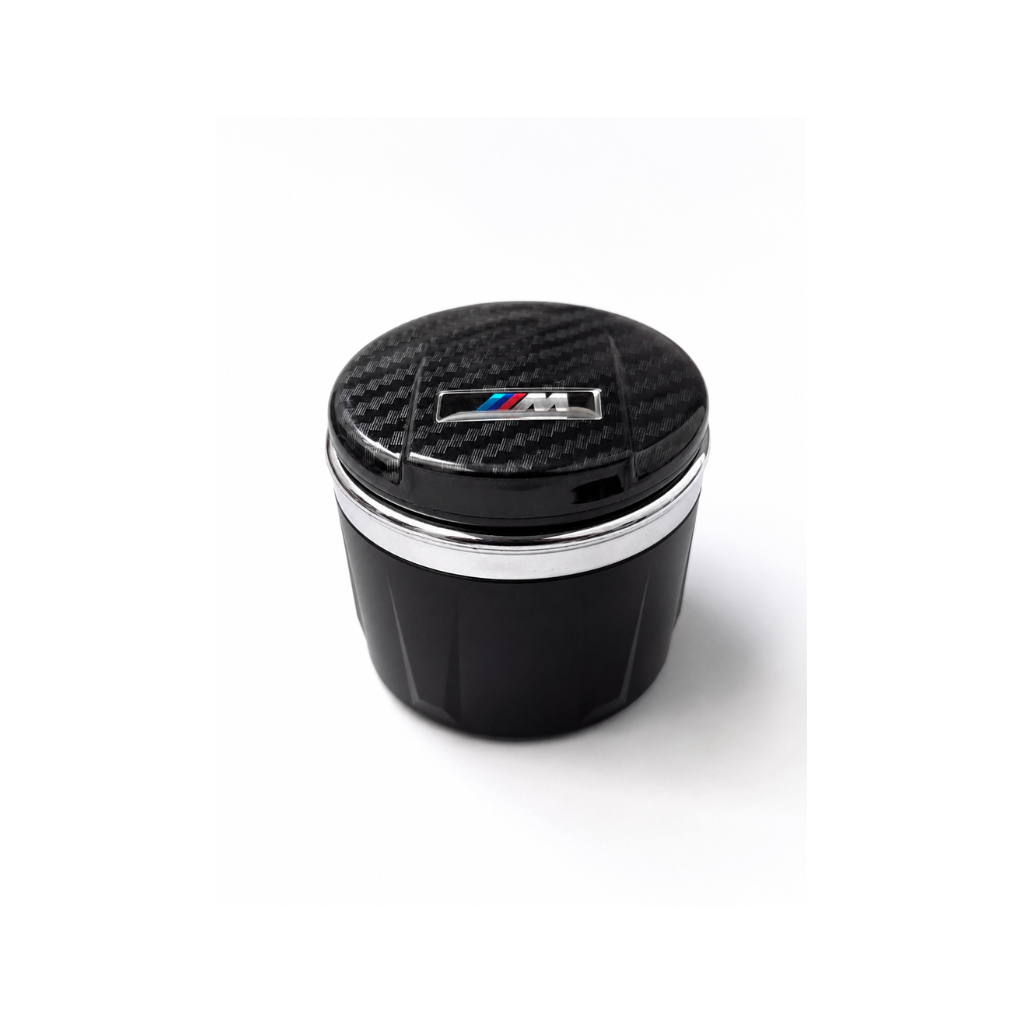 Premium Car Ashtray with Lid | Smokeless Car Cigarette Ashtray | Universal Auto Cup Holder Ashtray