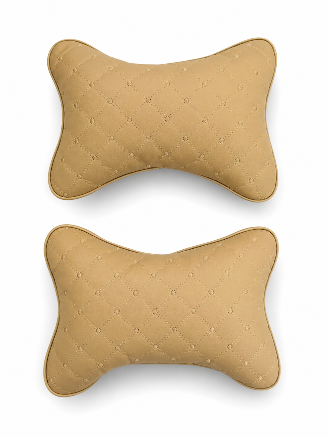 Premium Car Neck Rest Pillow Set | Universal Memory Foam Headrest Cushions | Car Seat Neck Support | 2 Pcs