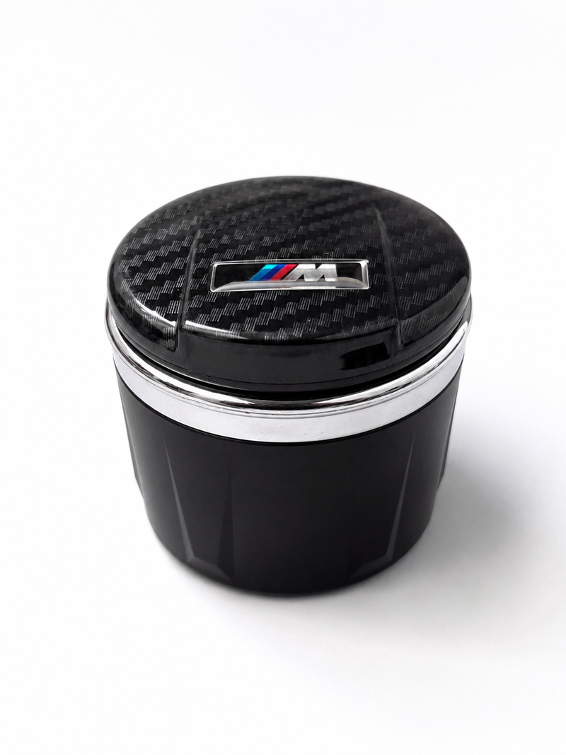 Premium Car Ashtray with Lid | Smokeless Car Cigarette Ashtray | Universal Auto Cup Holder Ashtray
