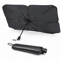 Car Windshield Sun Shade Umbrella | Foldable Car Sunshade with Dashboard Cover | UV Protection for All Cars