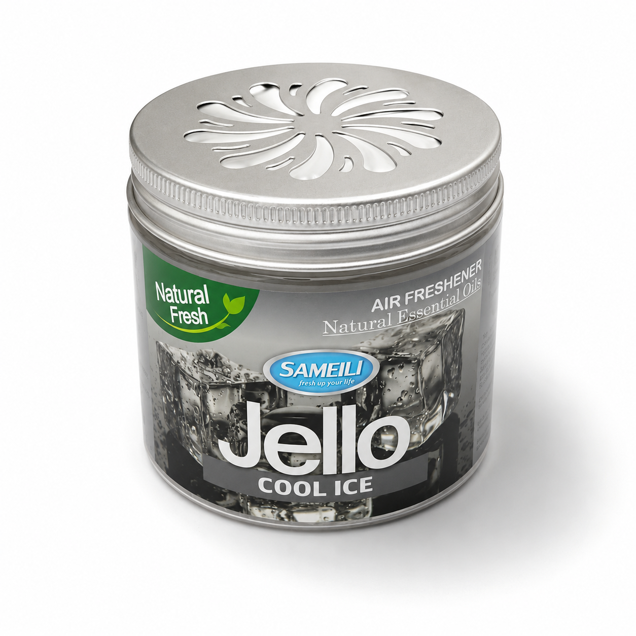 Sameili Jello Cool Ice Air Freshener 220g | Natural Essential Oil Car Air Freshener | Long Lasting Gel Deodorizer