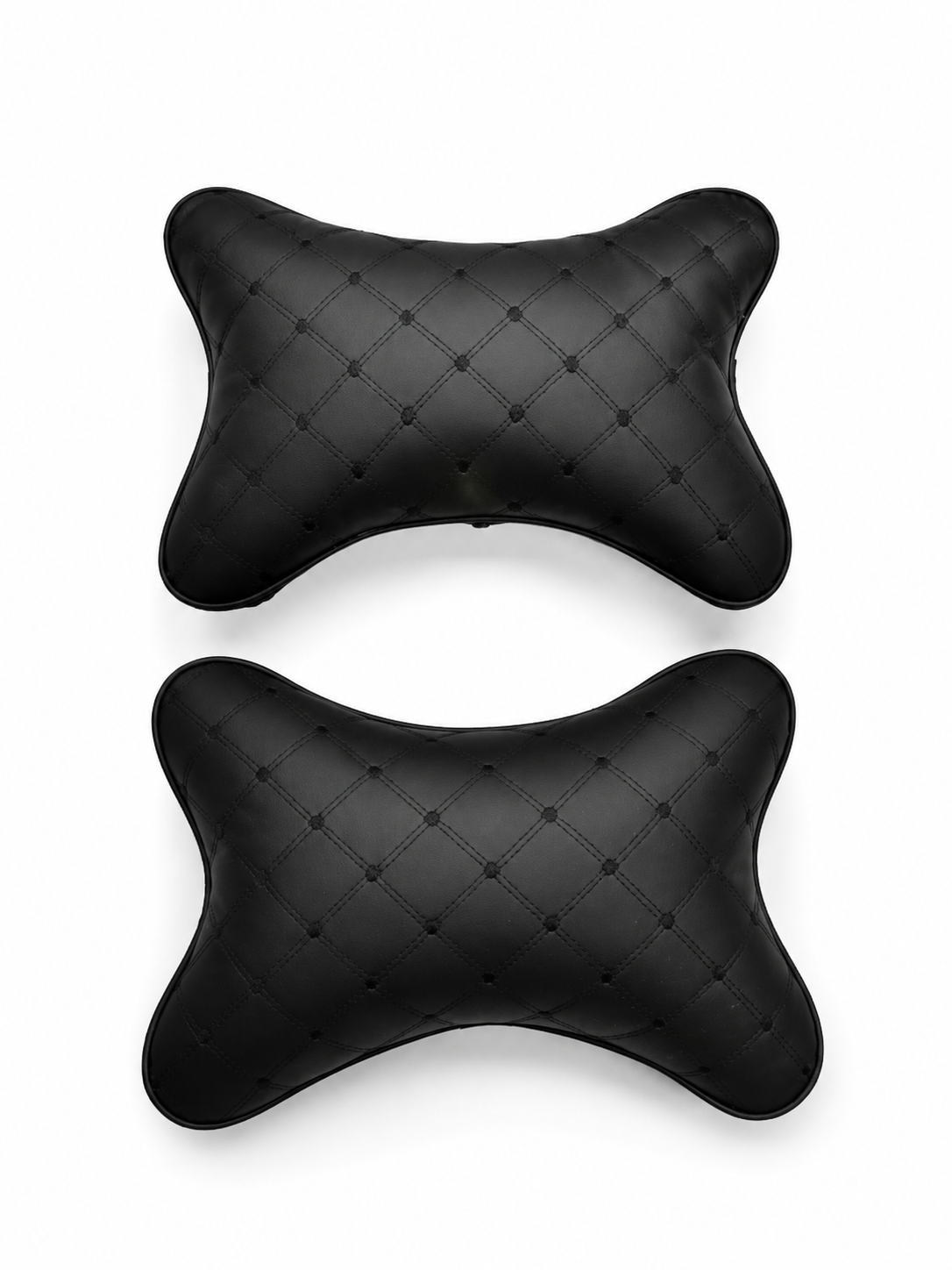 Premium Car Neck Rest Pillow Set | Universal Memory Foam Headrest Cushions | Car Seat Neck Support | 2 Pcs