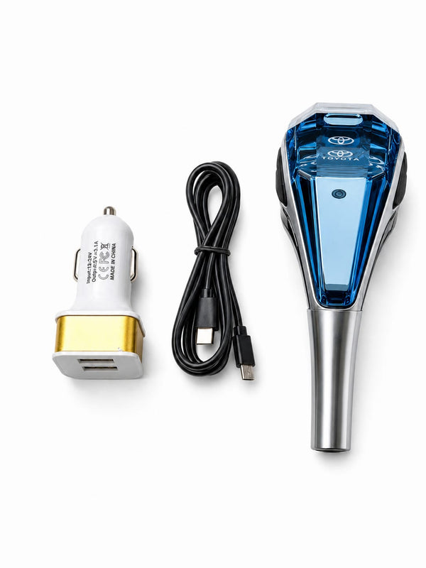 Crystal LED Automatic Gear Shift Knob with 7-Color Ambient Light
